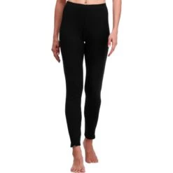 WEDZE Sous-vêtement De Ski Femme 100 Bas Noir -Horizon Glacial sous vetement de ski femme 100 bas noir 2