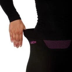 WEDZE Sous-vêtement De Ski Seamless Femme - BL 580 I-Soft Bas - Noir/violet -Horizon Glacial sous vetement de ski seamless femme bl 580 i soft bas noirviolet 2