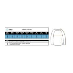 Sous-vêtement Haut Enfant Kilpi WILLIE-J -Horizon Glacial sous vetement haut enfant kilpi willie j 4