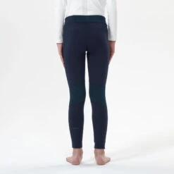 WEDZE Sous-vêtement Thermique De Ski Enfant - BL 500 Bas - Bleu Marine -Horizon Glacial sous vetement thermique de ski enfant bl 500 bas bleu marine 5