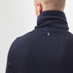 WEDZE Sous-vêtement Thermique De Ski Homme BL 900 Wool Neck Haut - Bleu Marine -Horizon Glacial sous vetement thermique de ski homme bl 900 wool neck haut bleu marine 3