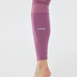 WEDZE Sous Vêtement Thermique De Ski Laine Mérinos Femme - BL 900 Bas Rose -Horizon Glacial sous vetement thermique de ski laine merinos femme bl 900 bas rose 6