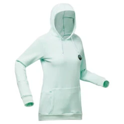 Devant -Horizon Glacial sweat a capuche femme snowboard snb hdy vert 1