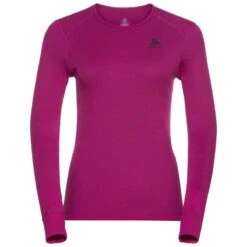 Odlo T-Shirt à Col Rond Et Manches Longues ACTIVE WARM ECO Pour Femme -Horizon Glacial t shirt a col rond et manches longues active warm eco pour femme 2