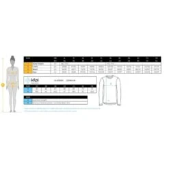 T-shirt Fonctionnel à Manches Longues Pour Femme KILPI LEEMA-W -Horizon Glacial t shirt fonctionnel a manches longues pour femme kilpi leema w 3