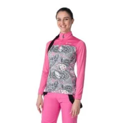 T-shirt Technique Col Roulé Femme Kilpi LEEMA-W -Horizon Glacial t shirt technique col roule femme kilpi leema w 2