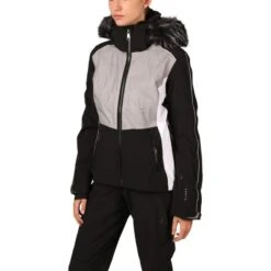 LUHTA Veste De Ski Pour Femmes Avec Membrane -Horizon Glacial veste de ski pour femmes avec membrane 2