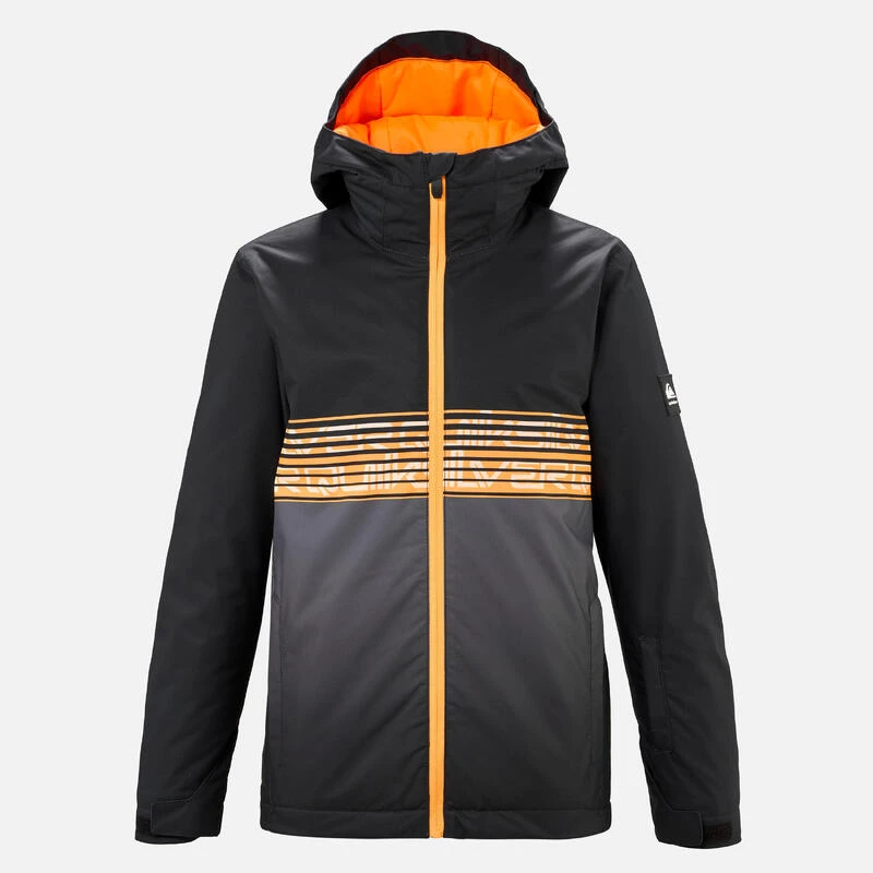 Quiksilver Veste De Snowboard Enfant - OVER AND OVER YOUTH - Noire 2 Quiksilver Veste De Snowboard Enfant - OVER AND OVER YOUTH - Noire – Image 2