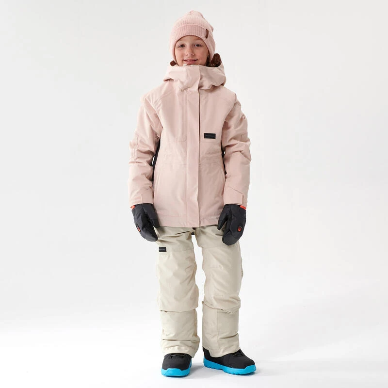 Veste De Snowboard Enfant - SNB 500 Teen Girl - Rose 2 Veste De Snowboard Enfant - SNB 500 Teen Girl - Rose â Image 2