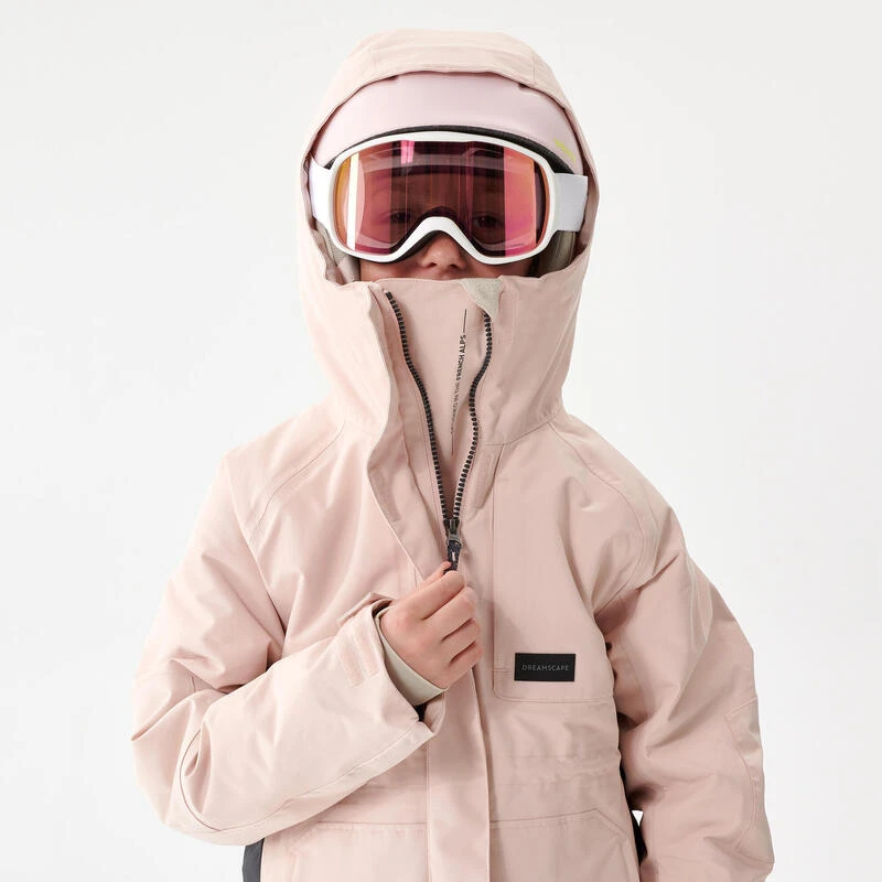 Veste De Snowboard Enfant - SNB 500 Teen Girl - Rose 5 Veste De Snowboard Enfant - SNB 500 Teen Girl - Rose â Image 5