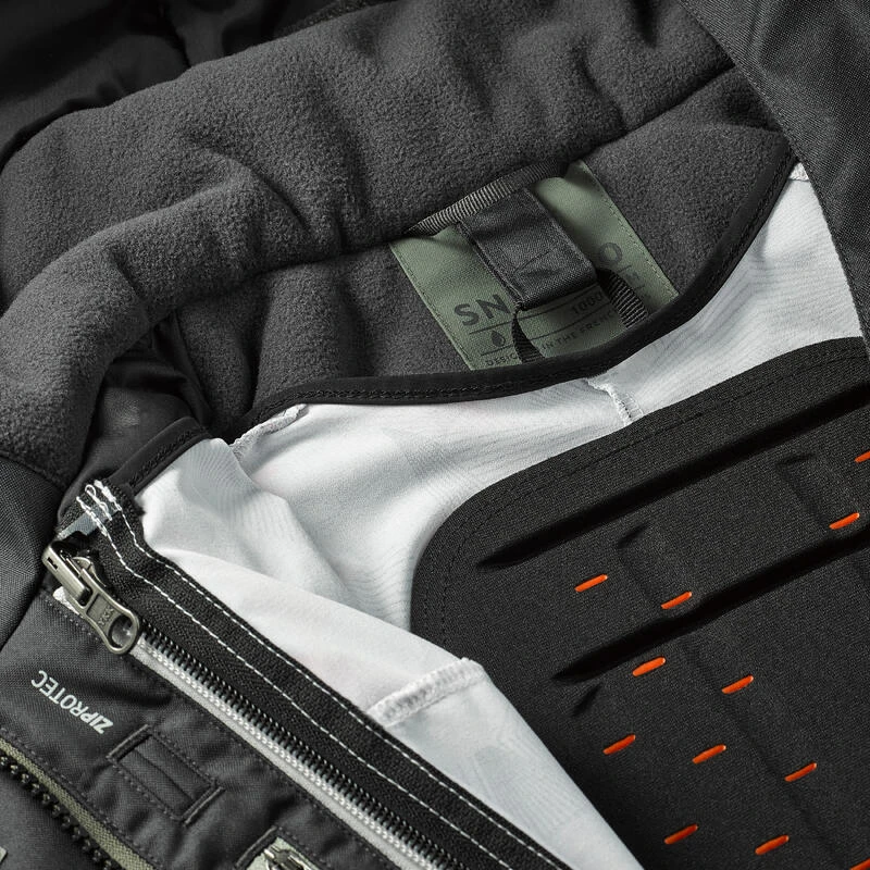 VESTE DE SNOWBOARD GARÇON LONGUE ET TRÈS RÉSISTANTE - SNB 500 - KAKI 8 VESTE DE SNOWBOARD GARÇON LONGUE ET TRÈS RÉSISTANTE - SNB 500 - KAKI – Image 8