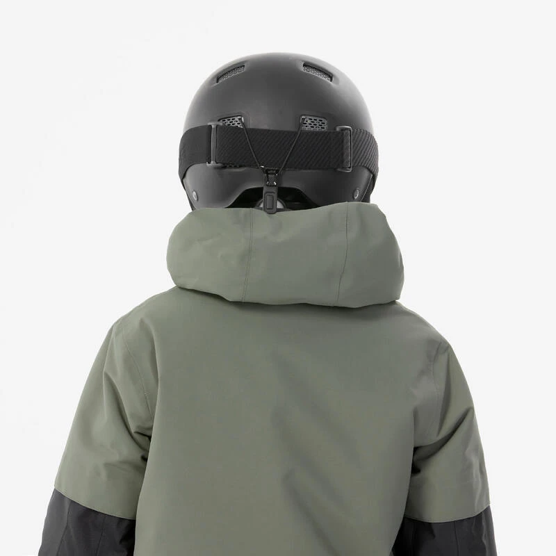 VESTE DE SNOWBOARD GARÇON LONGUE ET TRÈS RÉSISTANTE - SNB 500 - KAKI 9 VESTE DE SNOWBOARD GARÇON LONGUE ET TRÈS RÉSISTANTE - SNB 500 - KAKI – Image 9