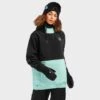 Veste Snowboard Femme Sports D'hiver W1-W Crystal Noir
