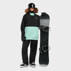 Veste Snowboard Femme Sports D'hiver W1-W Crystal Noir -Horizon Glacial veste snowboard femme sports dhiver w1 w crystal noir 3
