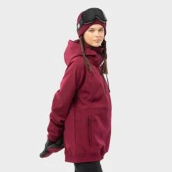Veste Snowboard Femme Sports D'hiver W1-W Groenland Bordeaux -Horizon Glacial veste snowboard femme sports dhiver w1 w groenland bordeaux 2