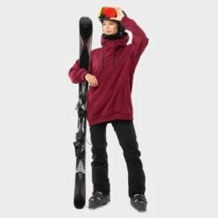 Veste Snowboard Femme Sports D'hiver W1-W Groenland Bordeaux -Horizon Glacial veste snowboard femme sports dhiver w1 w groenland bordeaux 3