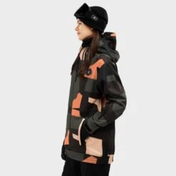 Veste Snowboard Femme Sports D'hiver W1-W Sandboard Noir -Horizon Glacial veste snowboard femme sports dhiver w1 w sandboard noir 2