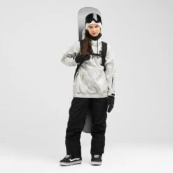 Veste Snowboard Femme Sports D'hiver W1-W Tremblant Blanc -Horizon Glacial veste snowboard femme sports dhiver w1 w tremblant blanc 3