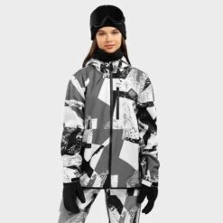 Veste Snowboard Femme Sports D'hiver W2-W Klinck Multicouleur