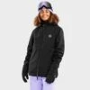 Veste Snowboard Femme Sports D'hiver W2-W McKinley Noir