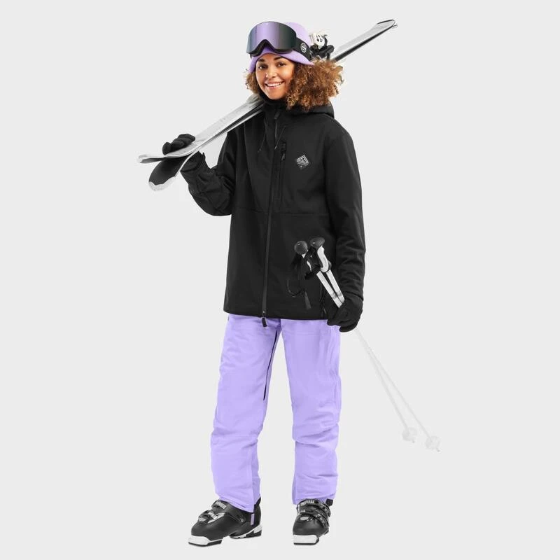 Veste Snowboard Femme Sports D'hiver W2-W McKinley Noir 4 Veste Snowboard Femme Sports D'hiver W2-W McKinley Noir â Image 4