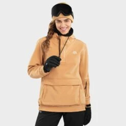 Veste Snowboard Femme Sports D'hiver W3-W Neuquén Jaune