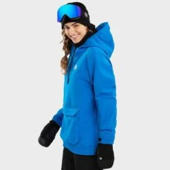 Veste Snowboard Femme Sports D'hiver W3-W Ollie Bleu -Horizon Glacial veste snowboard femme sports dhiver w3 w ollie bleu 2