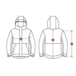 Veste Snowboard Garçon Sports D'hiver Enfants Rebel Noir -Horizon Glacial veste snowboard garcon sports dhiver enfants rebel noir 2