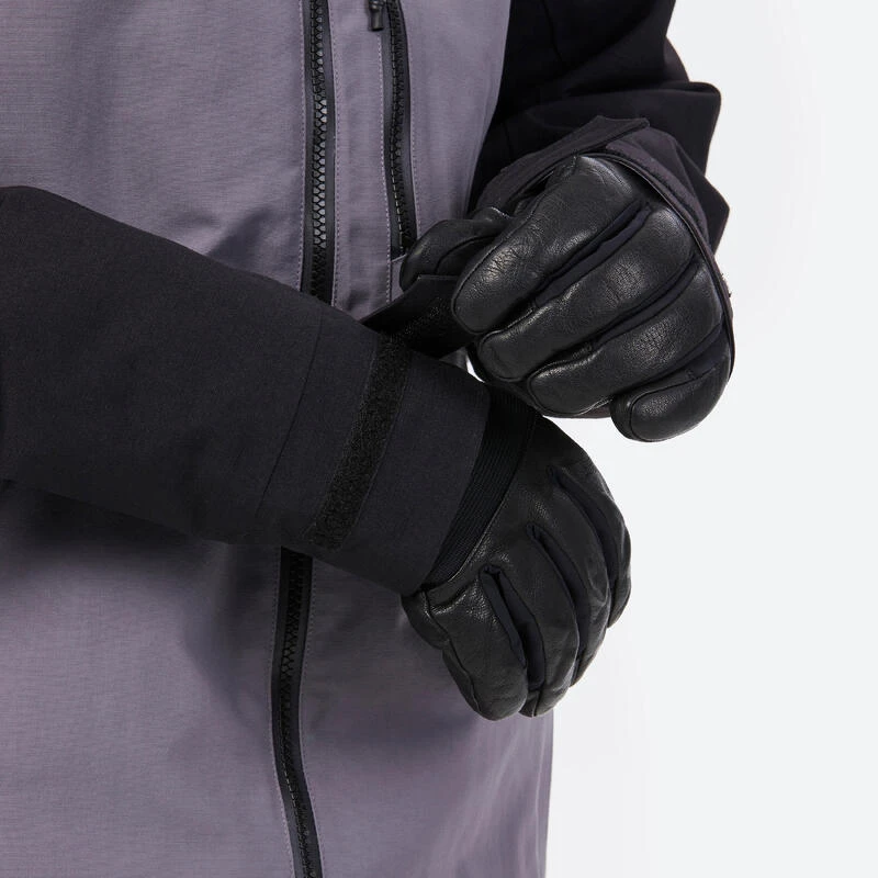 Veste Snowboard Homme Compatible ZIPROTEC SNB 500 -Violette 8 Veste Snowboard Homme Compatible ZIPROTEC SNB 500 -Violette – Image 8