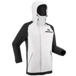 Veste Snowboard Homme - SNB 100 Grise -Horizon Glacial veste snowboard homme snb 100 grise 1