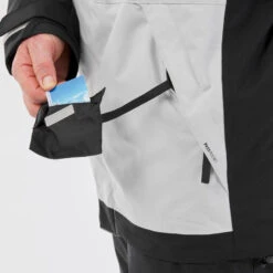 Veste Snowboard Homme - SNB 100 Grise -Horizon Glacial veste snowboard homme snb 100 grise 9