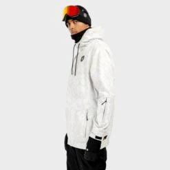 Veste Snowboard Homme Sports D'hiver W1 Tremblant Blanc -Horizon Glacial veste snowboard homme sports dhiver w1 tremblant blanc 2