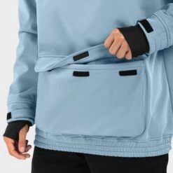 Veste Snowboard Homme Sports D'hiver W3 Prags Bleu -Horizon Glacial veste snowboard homme sports dhiver w3 prags bleu 2