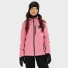 Veste Sports D'hiver SIROKO W2-W Lollipop Rose Bonbon Femme