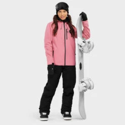 Veste Sports D'hiver SIROKO W2-W Lollipop Rose Bonbon Femme -Horizon Glacial veste sports dhiver siroko w2 w lollipop rose bonbon femme 3
