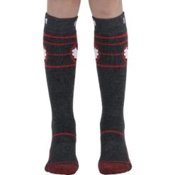 Monnet WOOLY - Chaussettes De Ski En Laine Mérinos Pour Les Juniors. -Horizon Glacial wooly chaussettes de ski en laine merinos pour les juniors 2