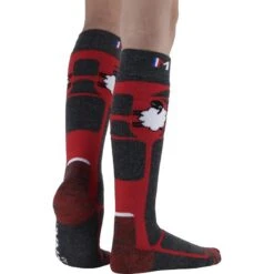 Monnet WOOLY - Chaussettes De Ski En Laine Mérinos Pour Les Juniors. -Horizon Glacial wooly chaussettes de ski en laine merinos pour les juniors 3