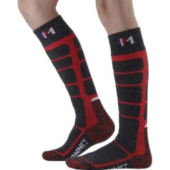 Monnet WOOLY JUNIOR - Chaussettes De Ski En Laine Mérinos Pour Les Juniors.