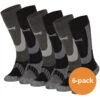 Xtreme Chaussettes De Ski Unisexe Lot De 6 Multi Black