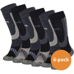 Xtreme Chaussettes De Ski Unisexe Lot De 6 Multi-marine