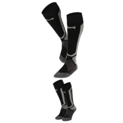 Xtreme Snowboard Chaussettes 2 Paires Multi Noir -Horizon Glacial xtreme snowboard chaussettes 2 paires multi noir 2