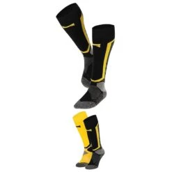 Xtreme Snowboard Chaussettes 6 Paires Multi Jaune -Horizon Glacial xtreme snowboard chaussettes 6 paires multi jaune 3